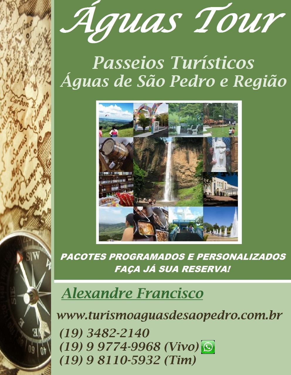 PASSEIOS EM ÁGUAS DE SÃO PEDRO